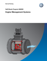 VW - SSP 840293 VW Engine Management Systems 